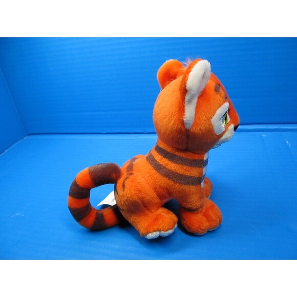 Neopets Orange Kougra Plush 7” 2006 Limited Too Striped Tiger Plushie W/ Tag - Picture 7 of 9